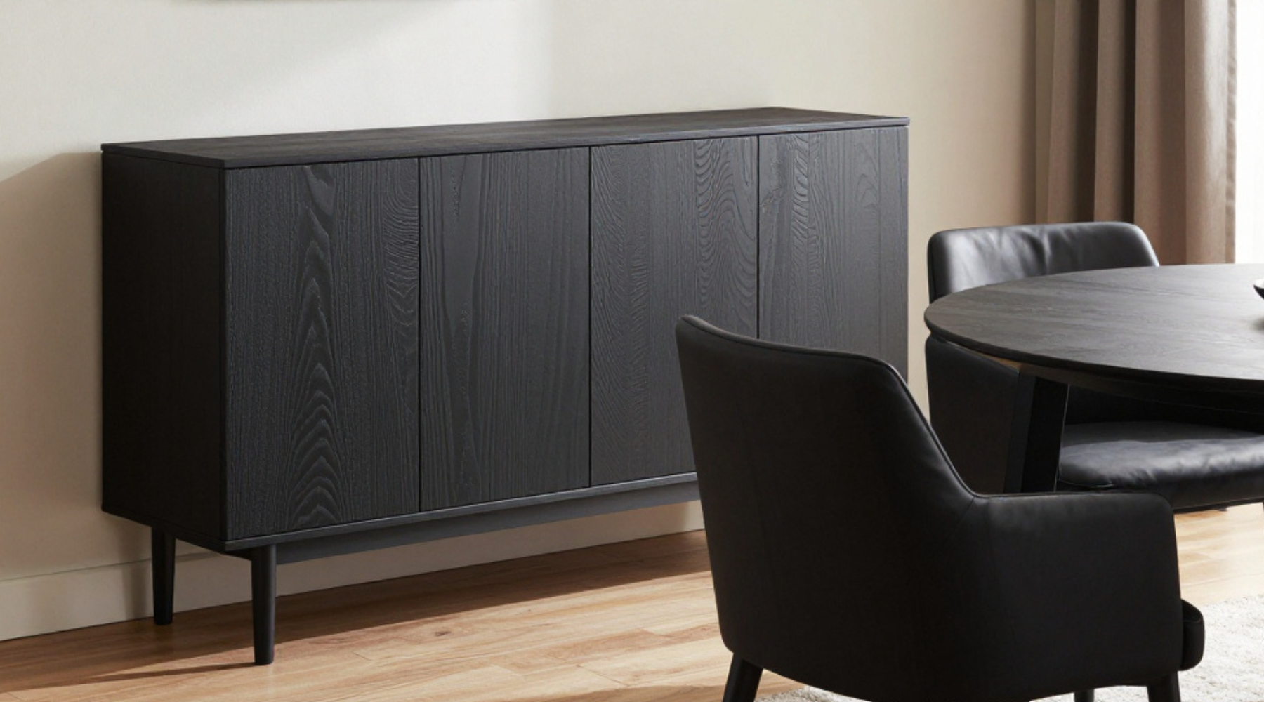 Kastje gewrapt in black wood