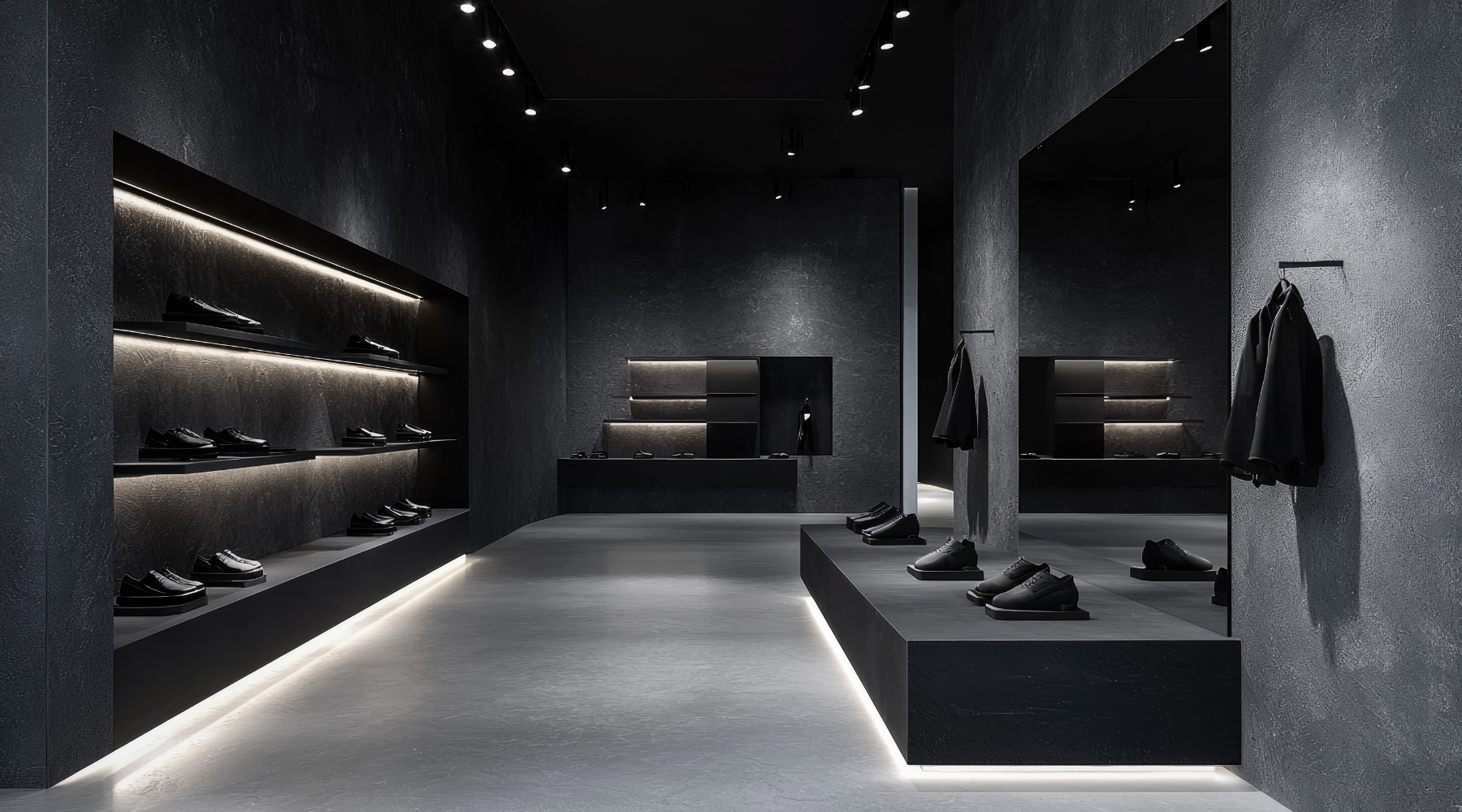 Donkere premium afwerkingen