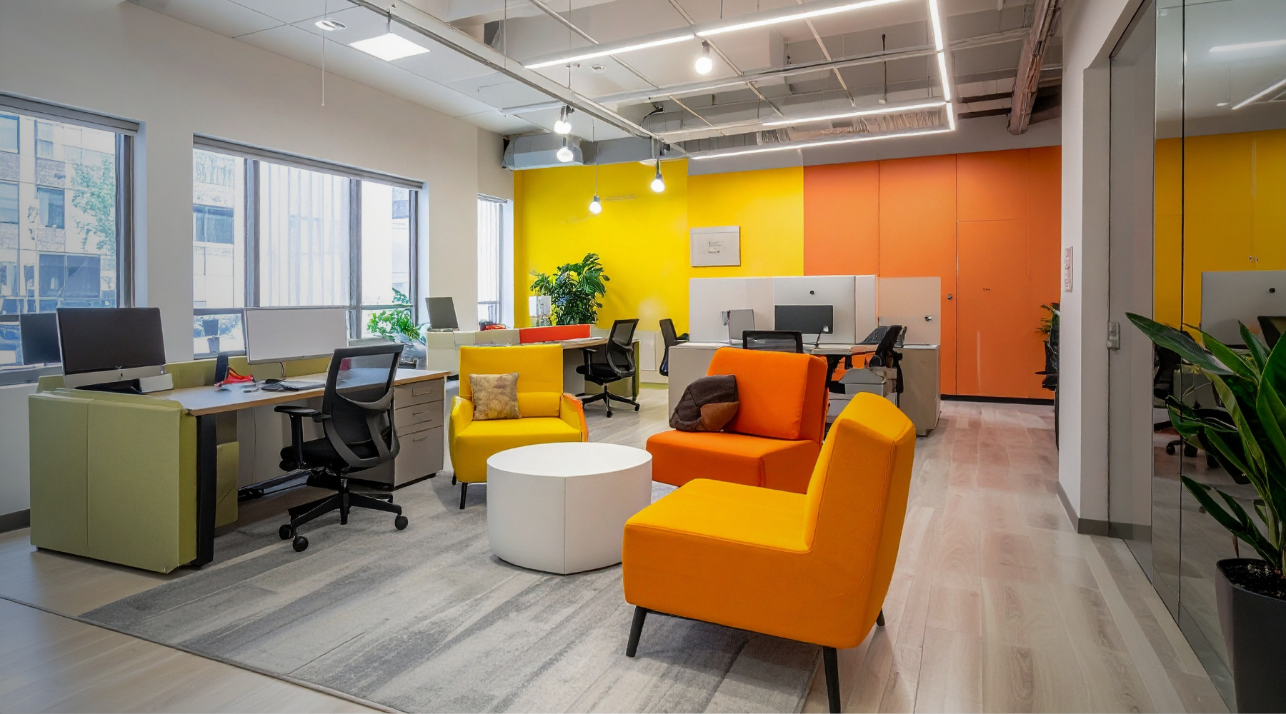 Moderne effen tinten & bedrijfskleuren